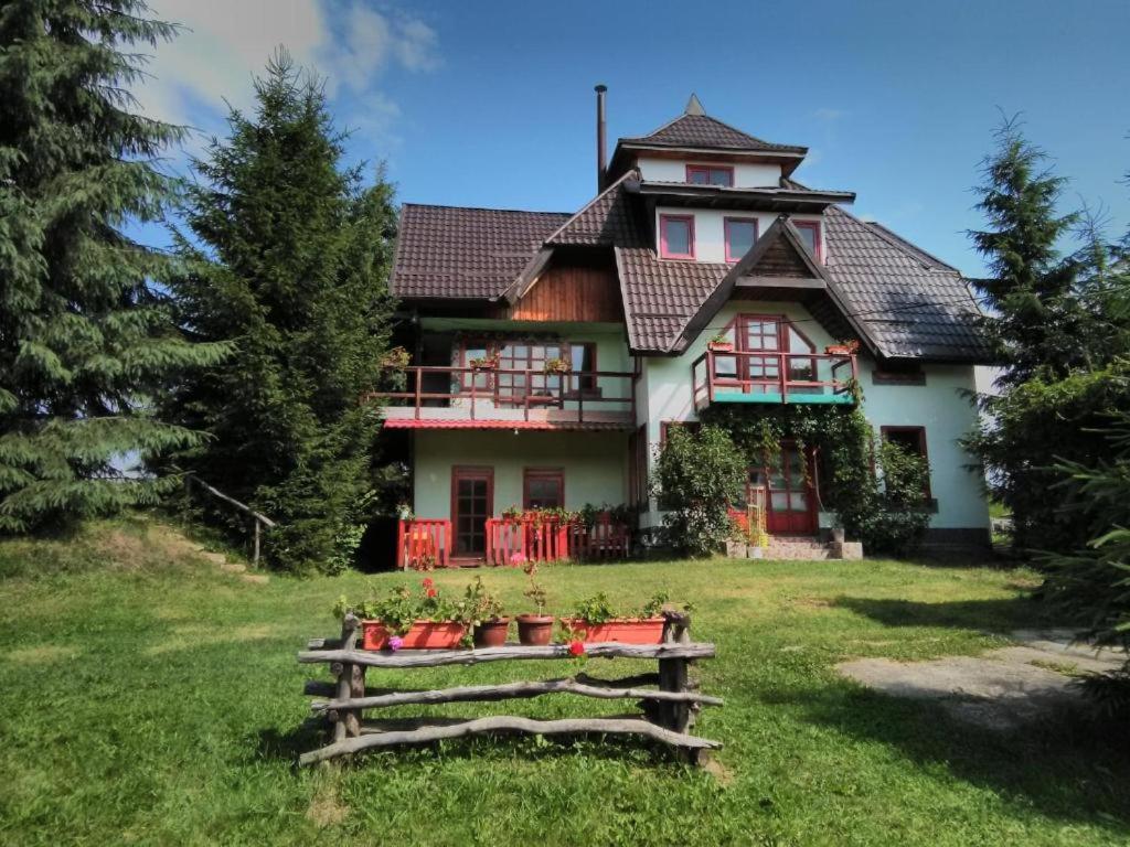 Casa Paltin Vila Si Cabane Poiana Stampei Buitenkant foto