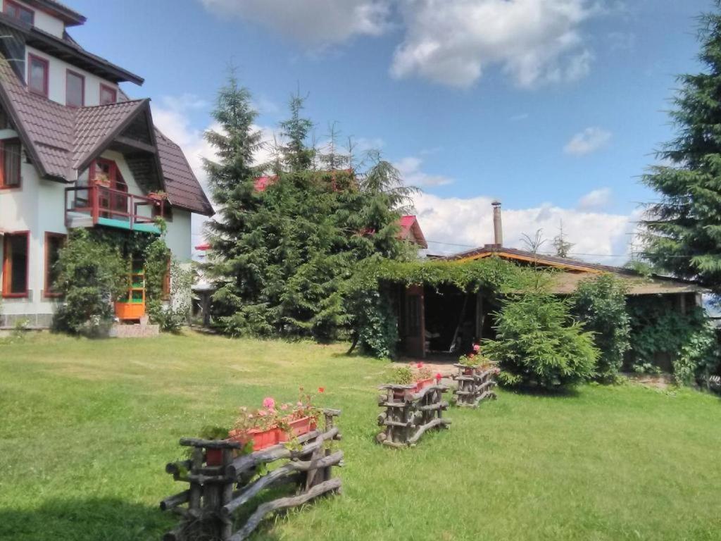 Casa Paltin Vila Si Cabane Poiana Stampei Buitenkant foto